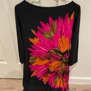 Maggy London flower dress size 4
